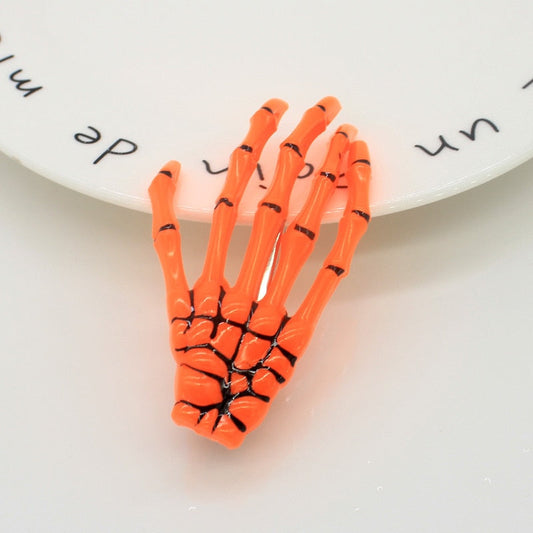 1 Pair Cute Halloween Bat Skeleton Spider Hair Accessory