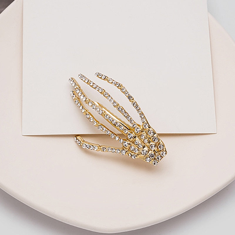 1 Pair Cute Halloween Bat Skeleton Spider Hair Accessory