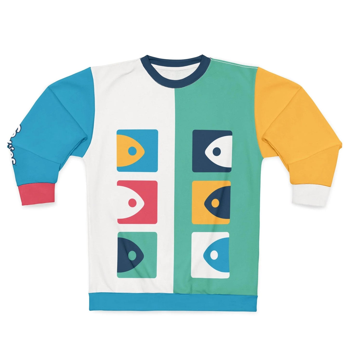 Abstract Fish Unisex Sweatshirt