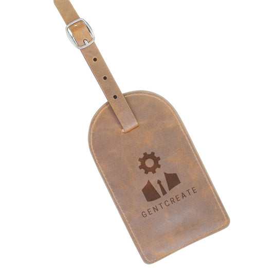 Leather Tag For Bags and Backpacks