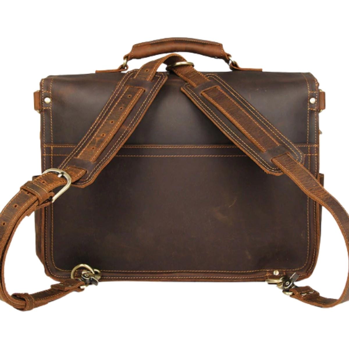 Leather Messenger Bag Viri
